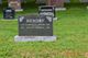 Headstone - Clarence Hendry, Ruth Christian - Greenwood Cemetery, Hartland, Carleton County, New Brunswick, Canada