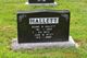 Headstone - Deane Hallett, Jean Wiley - Greenwood Cemetery, Hartland, Carleton County, New Brunswick, Canada