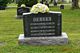 Headstone - Ercel Orser, Jen Long, Lorne Orser, Maude Long - Greenwood Cemetery, Hartland, Carleton County, New Brunswick, Canada