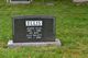 Headstone - Jasper Ellis, Ella Hallett - Greenwood Cemetery, Hartland, Carleton County, New Brunswick, Canada